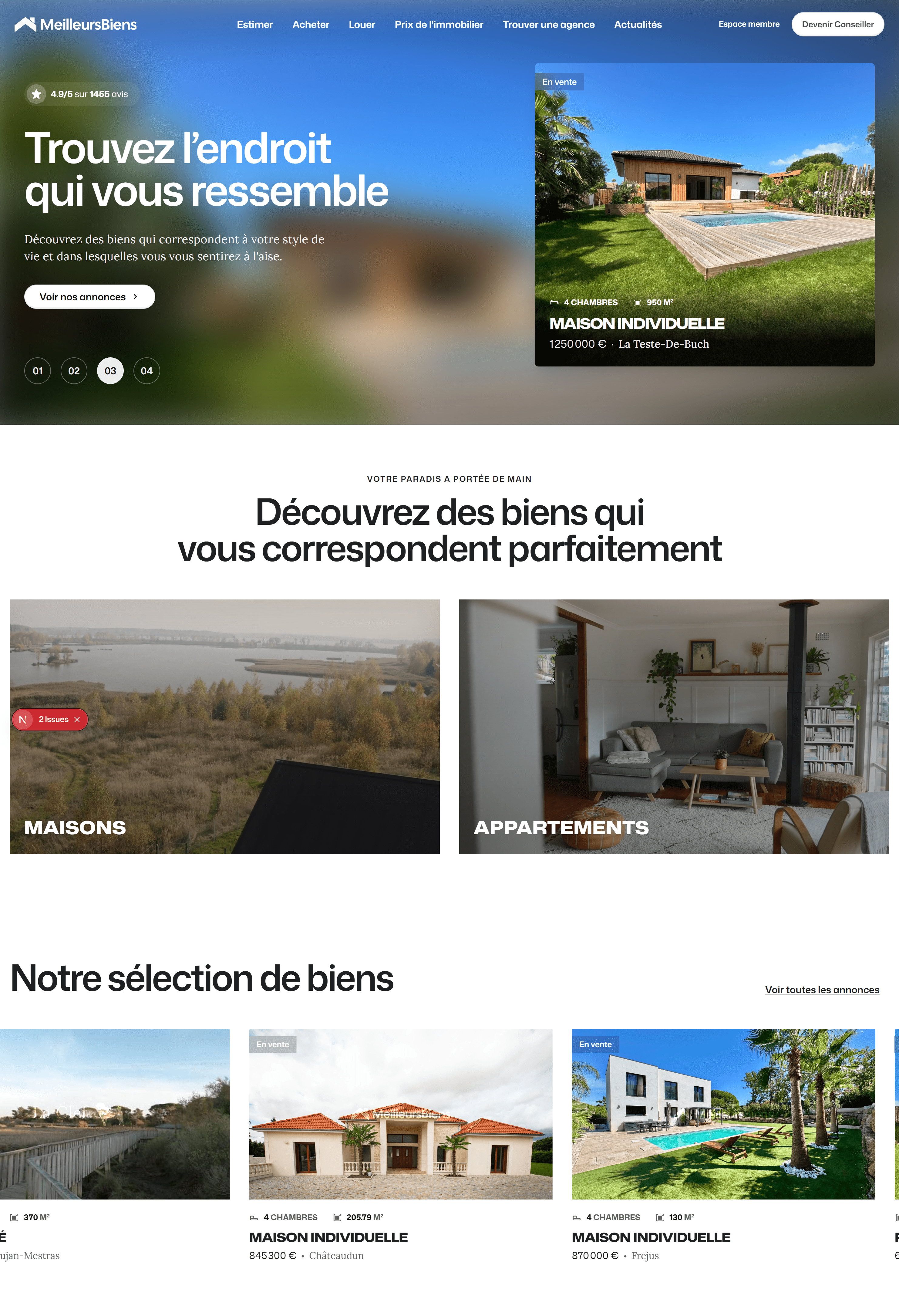 Exemples d'utilisation de la typographie